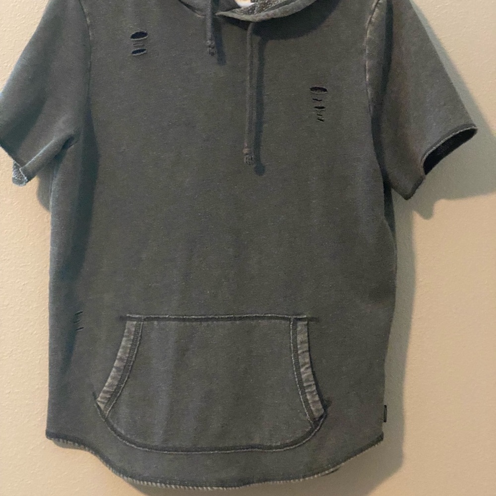 Hollister distressed hoodie